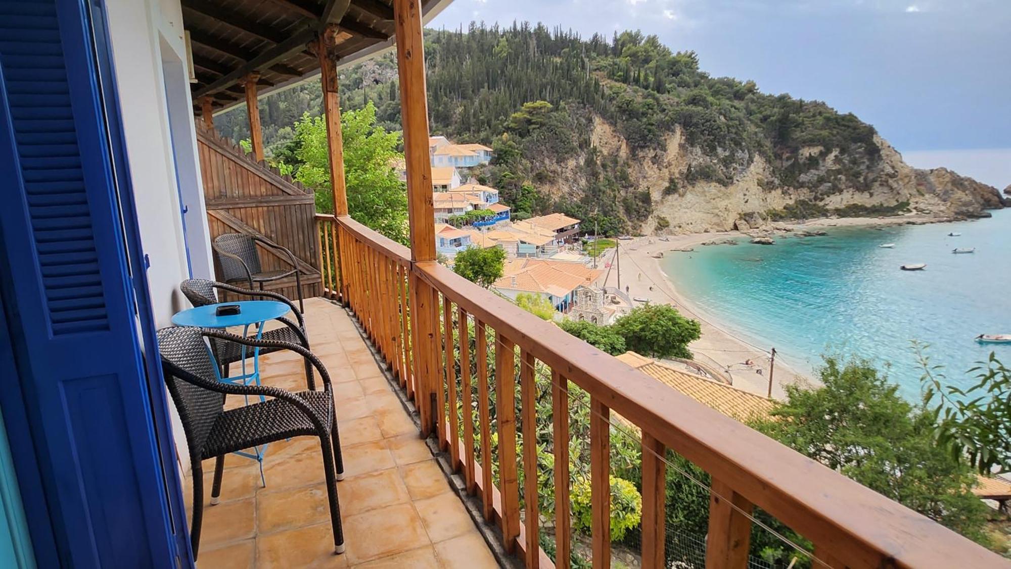Hotel Ostria Áyios Nikítas Exterior foto
